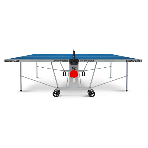 Стол теннисный Compact-2 LX Всепогодный, синий NEW