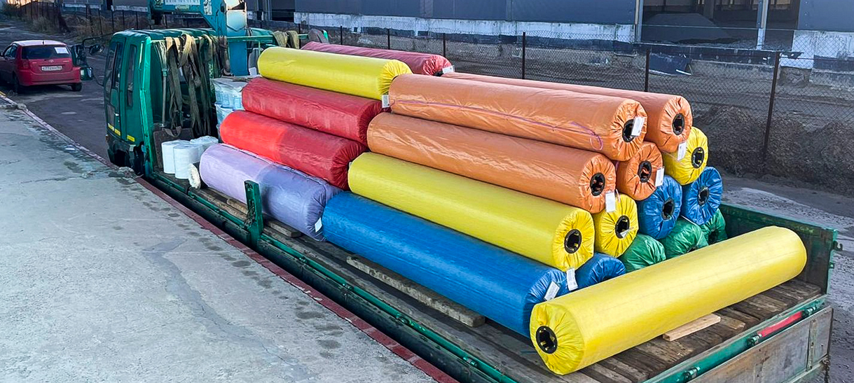 Отгрузка ландшафтного газона в г. Иркутск