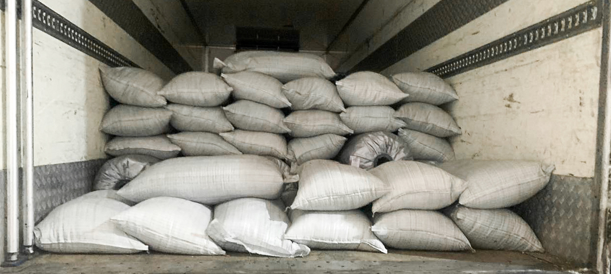 Отгрузка искусственной травы и резиновой крошки в Татарстан