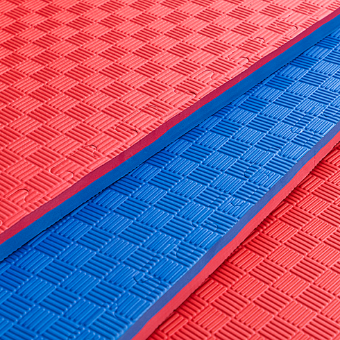 Будо-маты спортивные — 20 мм, синий/красный
