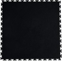 Модульная плитка ПВХ Step 5 мм, черная