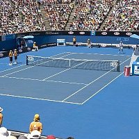 Сетка для большого тенниса турнирная d=4,0 с тросом (А512)