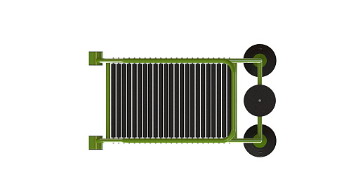 Уличный тренажер взрослый Беговая дорожка + Диск ТС 114