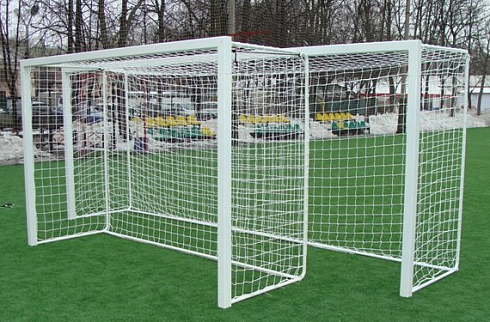 Ворота м/ф 3х2м разборные, АЛЮМИНИЕВЫЕ (профиль кв.80х80 мм) переносные (А314)