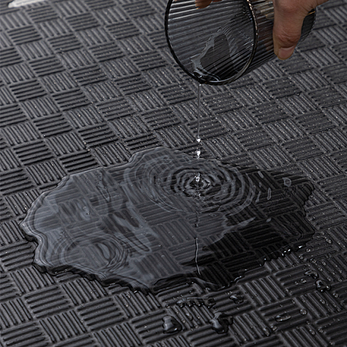 Будо-маты спортивные — 25 мм, серый/чёрный