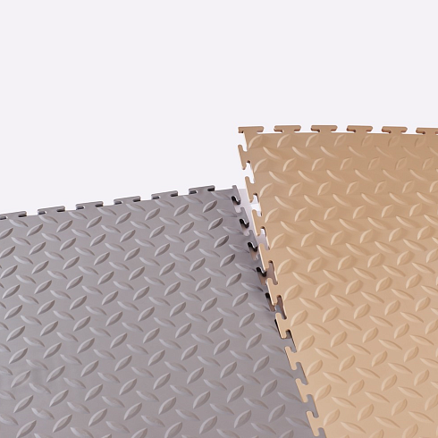 Напольное покрытие ПВХ Классик 7 мм, серое