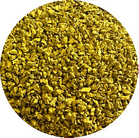 Резиновая крошка желтая