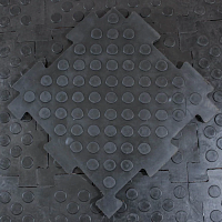 Резиновое покрытие Унидор усиленное 20 мм