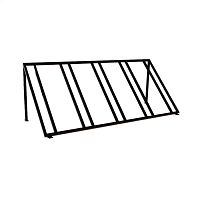 Велопарковка на 5 мест Симпл диагональная разборная