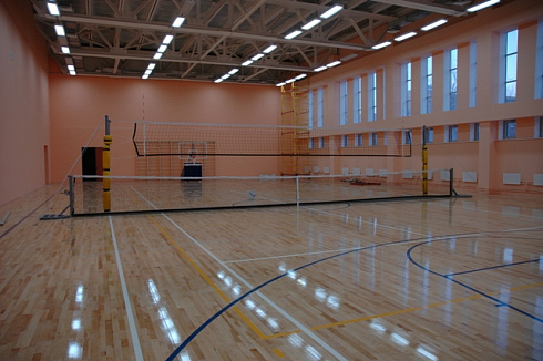 Стойки для большого тенниса с противовесами 70 кг и механизмом натяжения сетки (А37)