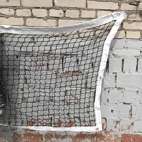 Сетка для большого тенниса Master d=3,0 мм, со стальным тросом (А725)