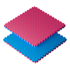 Будо-маты спортивные — 30 мм, синий/красный