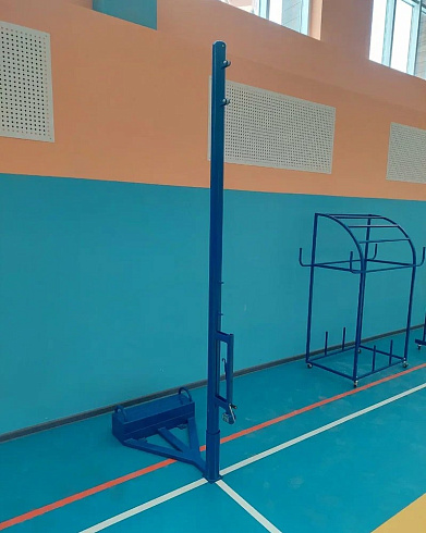 Стойки мобильные с механизмом натяжения, универсальные с противовесом