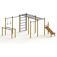 Комплекс для занятий Воркаут SP WRK-67_76mm