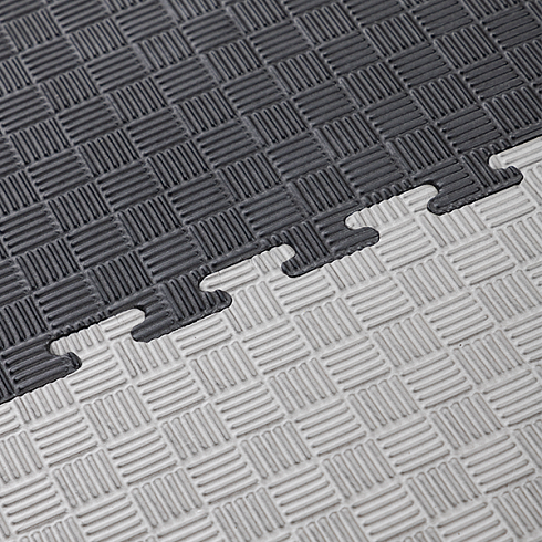 Будо-маты спортивные — 25 мм, серый/чёрный