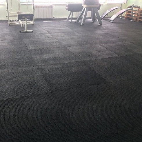 Резиновое покрытие ГрандПол 20 мм, рифленое