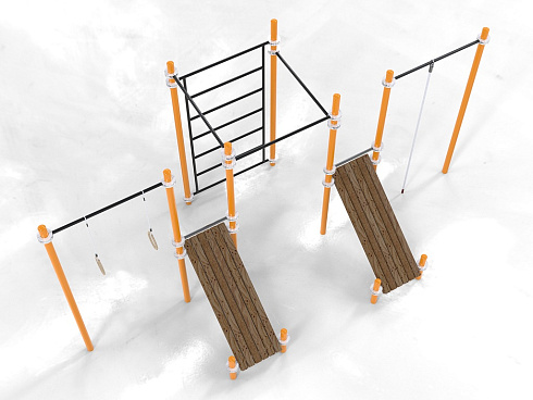 Комплекс тренажеров для Воркаут SP WRK-21_76mm