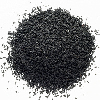 Резиновая крошка черная фракция 2-4 мм