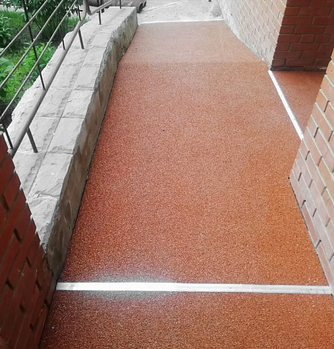 Оранжевый коврик-мат