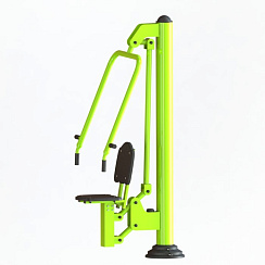 Уличный тренажер взрослый Жим от груди для одного ТС 112