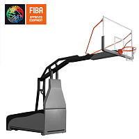 Стойка баскетбольная игровая «ATLET 325 Pro FIBA» (мобильная, складная, вынос шита 3,25 м) (1003)