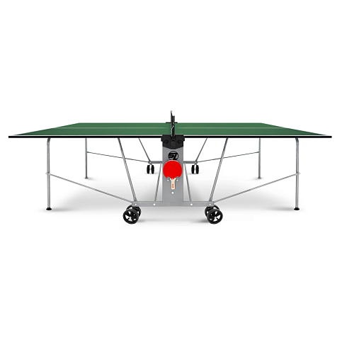 Стол теннисный Compact LX, зелёный NEW