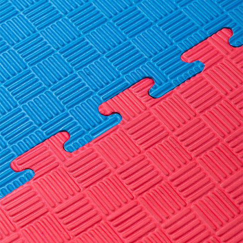 Будо-маты спортивные — 20 мм, синий/красный