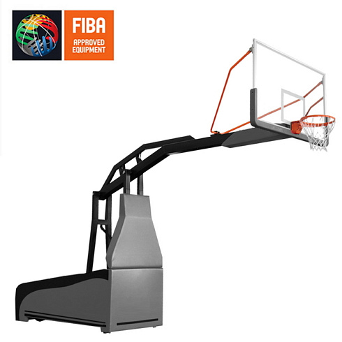 Стойка баскетбольная игровая «ATLET 325 Pro FIBA» (мобильная, складная, вынос шита 3,25 м) (1003)