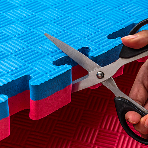 Будо-маты спортивные — 20 мм, синий/красный