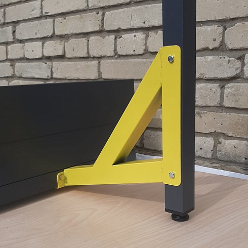 Стойки бадминтонные мобильные с противовесами по 50 кг игровые (А424)