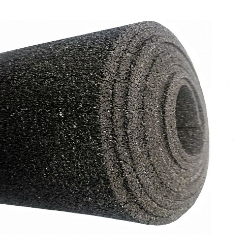 Черный коврик-мат