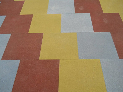 Резиновая плитка 1000х1000, 20 мм