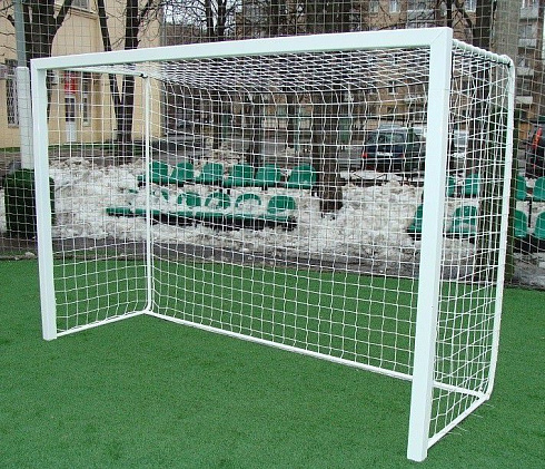 Ворота м/ф 3х2м разборные, АЛЮМИНИЕВЫЕ (профиль кв.80х80 мм) переносные (А314)