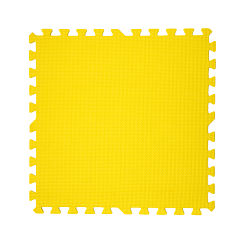 Коврик-пазл — 60х60 см, желтый