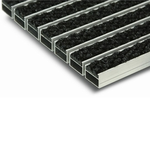 Решетка "резина + скребок + ворс"