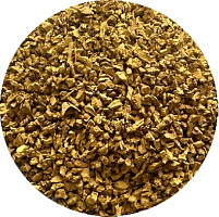 Резиновая крошка горчичная