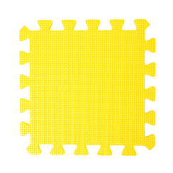 Коврик-пазл — 30х30 см, желтый