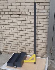 Стойки бадминтонные мобильные с противовесами 35 кг тренировочные (А433)