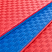Будо-маты спортивные — 25 мм, синий/красный