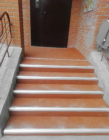 Оранжевый коврик-мат