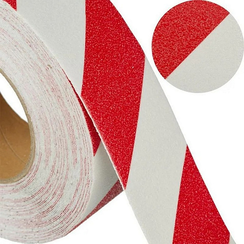 Предупреждающие противоскользящие ленты (средней зернистости)