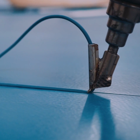 Сварочный шнур для спортивного линолеума