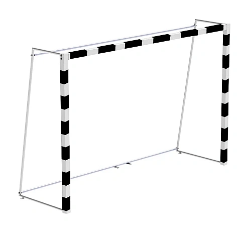 Ворота мини-футбольные без сетки 2х3х1 м. профиль 80х80 с закладными