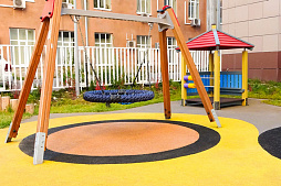 Покрытия из резиновой крошки