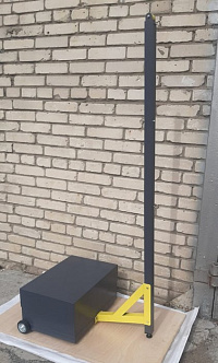 Стойки бадминтонные мобильные с противовесами по 70 кг BWF (А425)