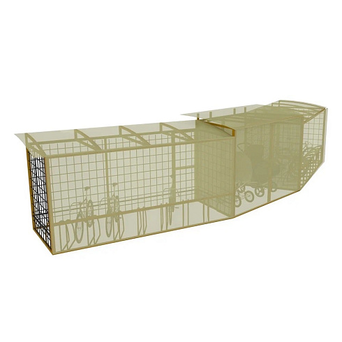 Велопарковка крытая Бетта-Парк 101