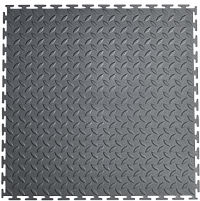 Модульная плитка ПВХ Classic 7 мм, серая