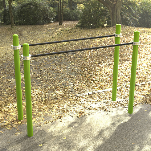 Брусья уличные стандартные Воркаут SP WRK-10_76mm