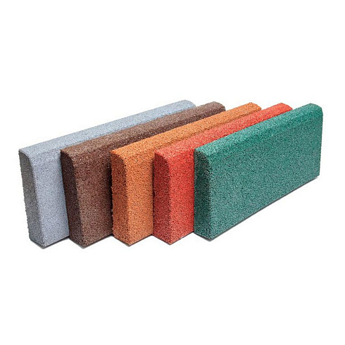 Бордюр из резиновой крошки 500х200х50 мм