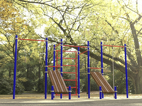 Комплекс тренажеров для Воркаут SP WRK-21_76mm